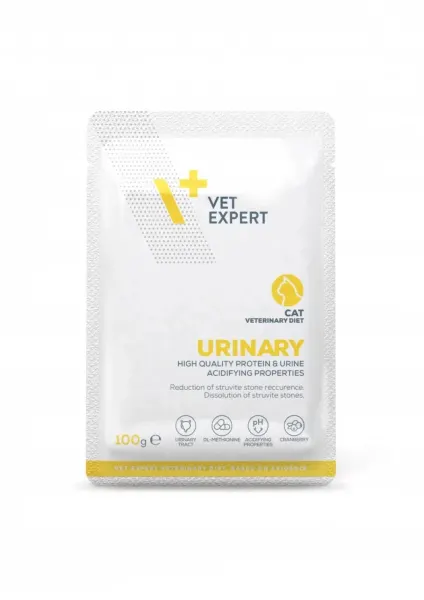 4T Dieta Veterinara Pisici Urinary Cat, Vetexpert, 100 g