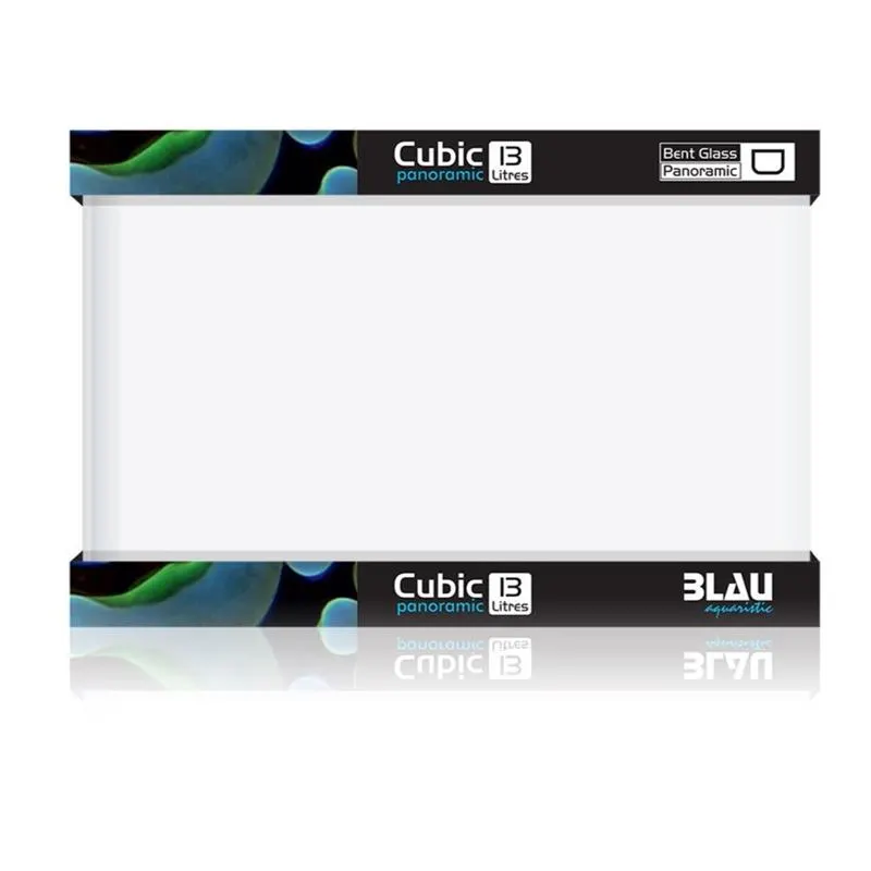 Acvariu complet 38 litri Blau kit Cubic Panoramic 38
