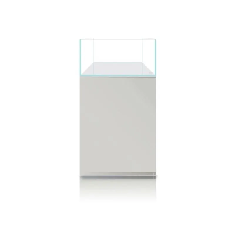 Acvariu cu stand Blau 80l (62x36x36cm) Cubic Panoramic set Alb