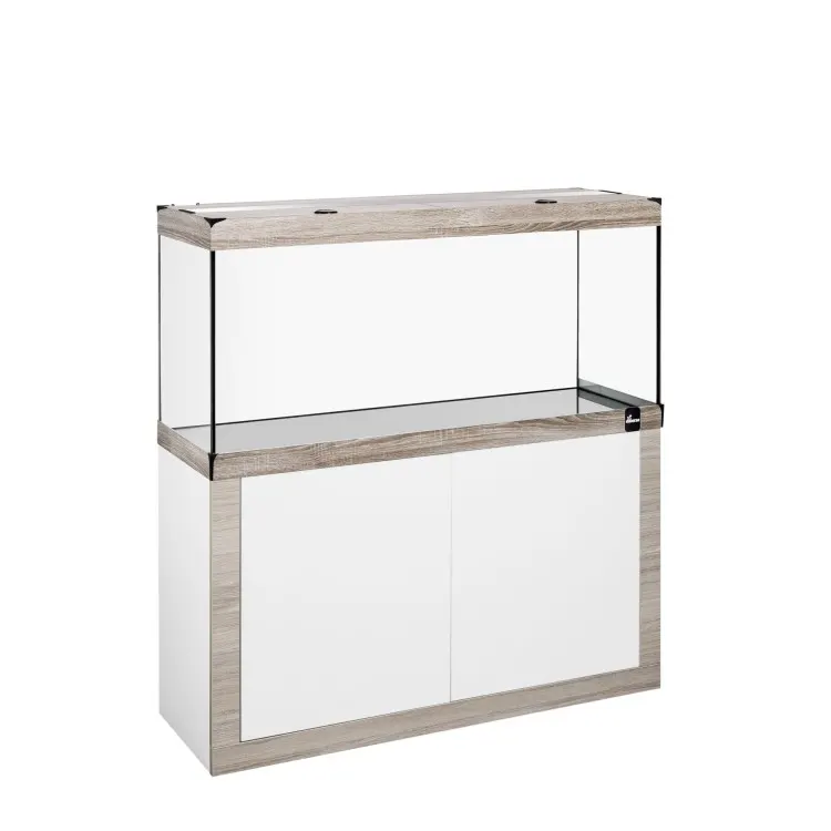 Acvariu cu stand Diversa 200l (100x40x57cm) Fine Line SET 100 White-Truffle