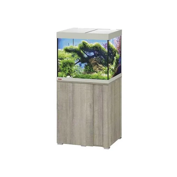 Acvariu cu Stand Eheim vivaline LED 150 gri stejar