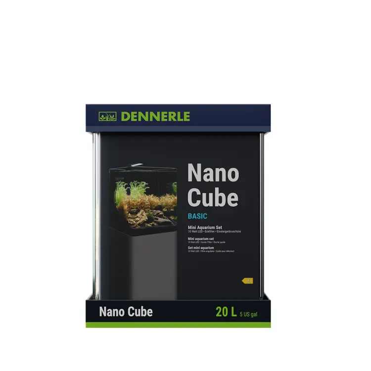 Acvariu Dennerle 20l (25x25x30cm) Nano Cube Basic 2026