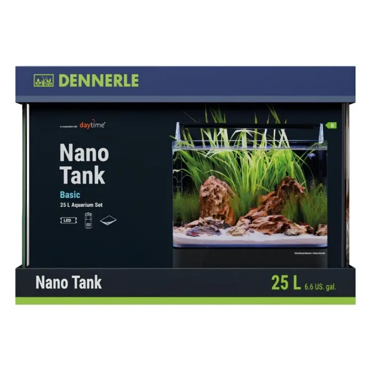 Acvariu Dennerle 25l (36x28x25cm) Nano Tank Basic