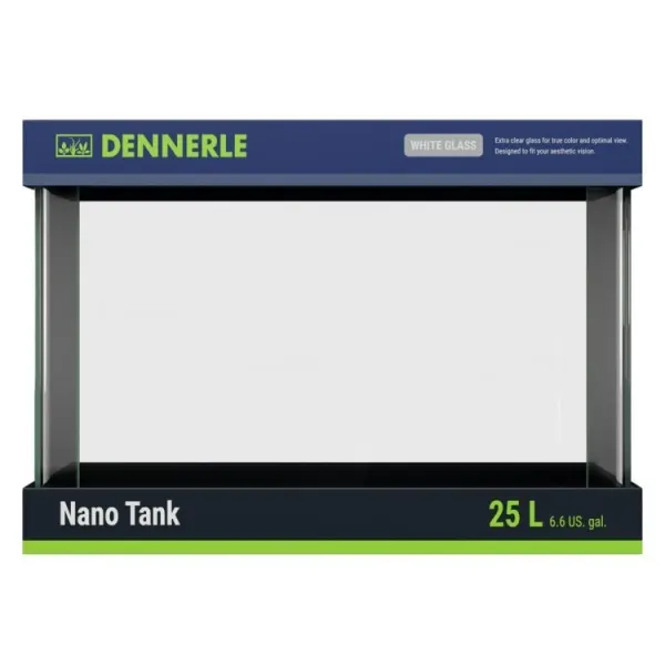 Acvariu Dennerle 25l (36x28x25cm) Nano Tank White Glass