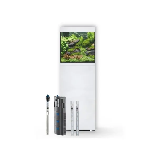 Acvariu Oase 75l (50x36x45cm) StyleLine 85 Set Alb