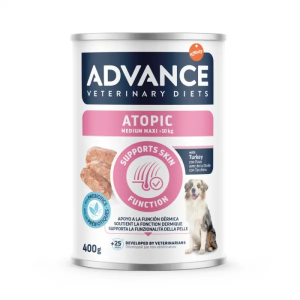 Advance, conserva dieta dog atopic MED-MAX 400 gr