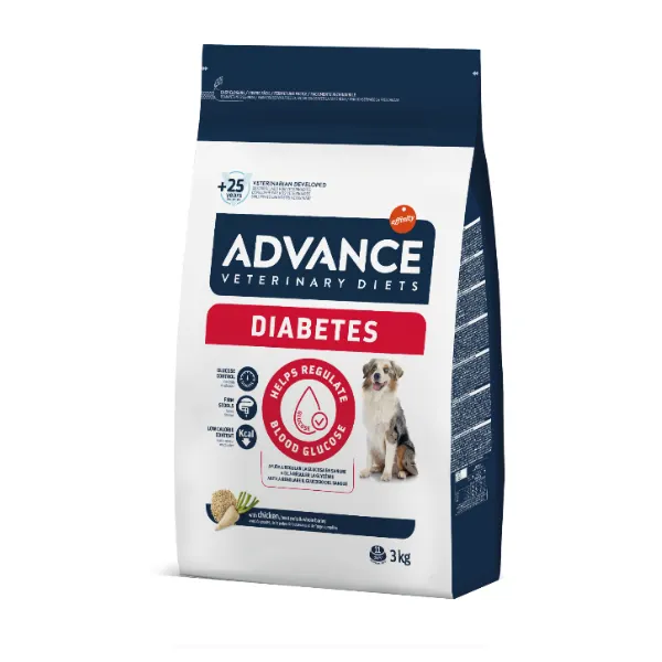 Advance Dog Dieta Colite Diabetic 3 Kg