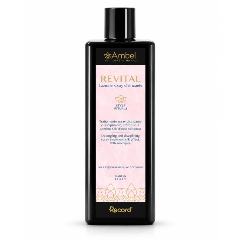 Ambel Revital Spray pentru Descalcire cu Ulei de Măceș - 500 ml