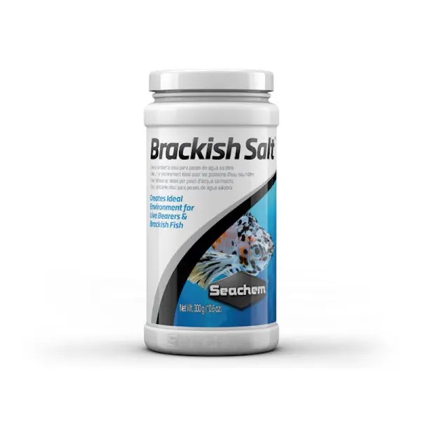 Amestec de saruri apa salmastra Seachem Brackish Salt 600g