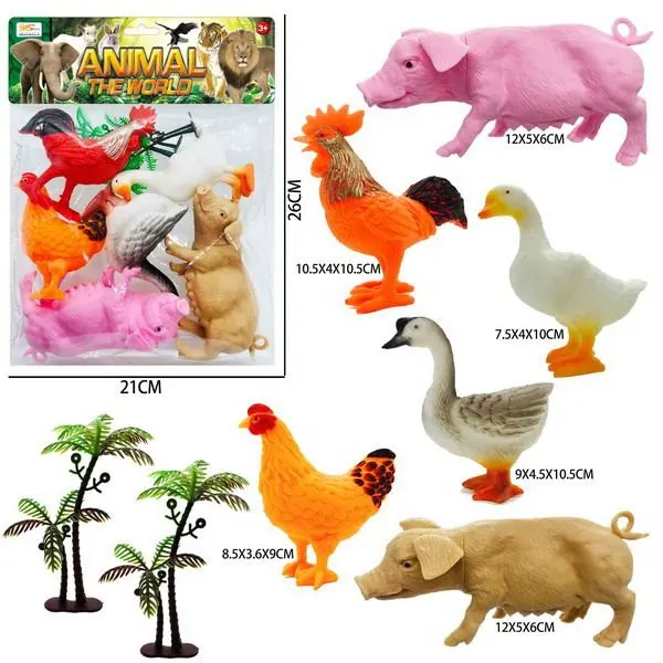 Animale Domestice 6 piese 6511110055346 Engros