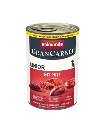 ANIMONDA Grancarno Junior hrana catelusi cu curcan 12x400 g
