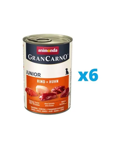 ANIMONDA Grancarno junior vită pui 6 x 800 g