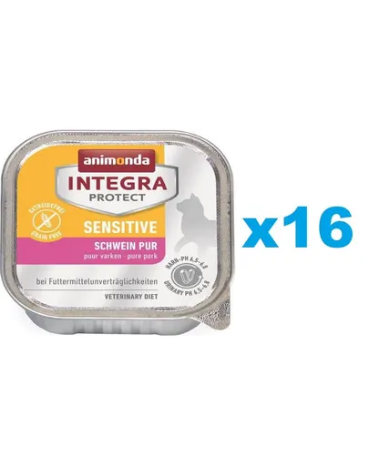 ANIMONDA Integra Protect Sensitive cu Porc 16x100 g