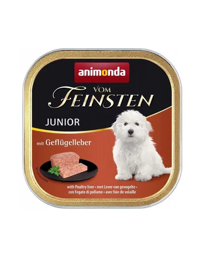ANIMONDA Vom Feinstein junior 150 g ficat pasăre
