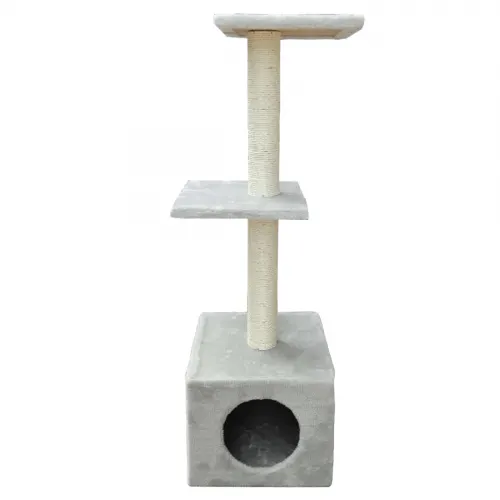 Ansamblu De Joaca cu Etaj Pentru Pisici Enjoy 30x30x95 cm