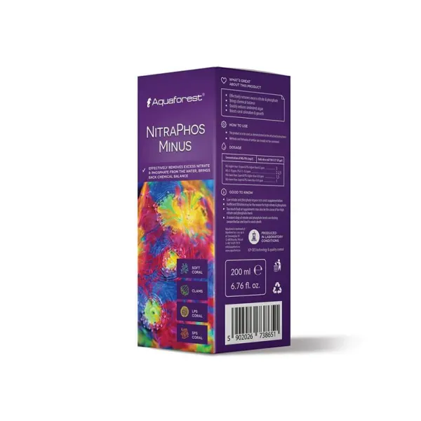 Anti nitrati si fosfati Aquaforest Nitraphos Minus 250ml