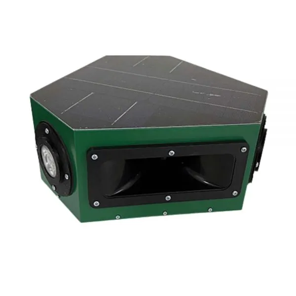 Aparat anti pasari profesional solar Vadalarm Smart Tripla Flash cu 3 difuzoare 360