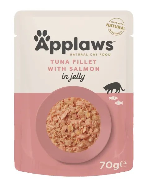 Applaws Cat Plic File Ton si Somon In Aspic70 gr