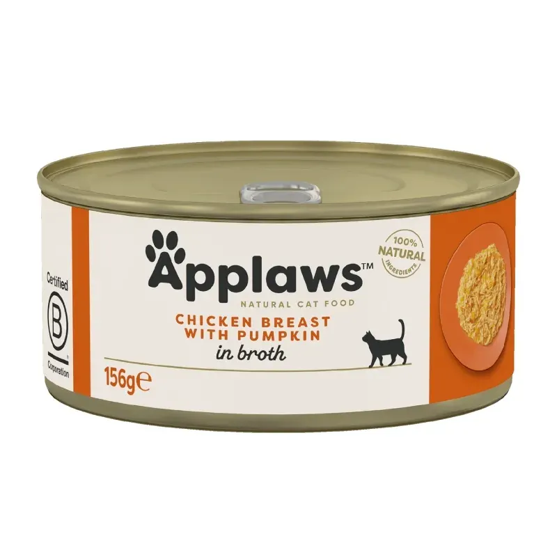 Applaws Chicken Breast with Pumpkin, conserva, 156 g