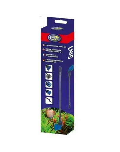 AQUA NOVA Kit de curatare acvariu 5 in 1