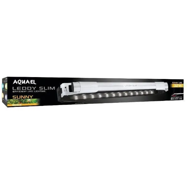 Aquael Lampa Led 32 W Sunny 80 cm Slim Alb