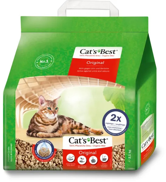 Asternut igienic pentru pisici Cat s Best Original 5 L
