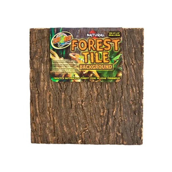 Background natural Zoo Med Natural Forest Tile 45x61 cm