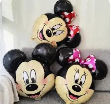 Balon Engros, din folie, Figurina Cap Minnie 64 x 60 Cm , Engros