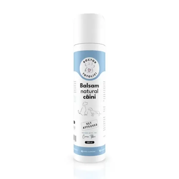 Balsam natural caini Doctor Totolici, 250 ml