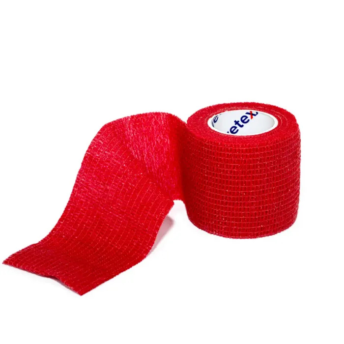 Bandaj autoadeziv Vetexx 5 cm x 4.5m Rosu