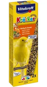 Batoane pentru canari Vitakraft cu miere  susan 2 buc
