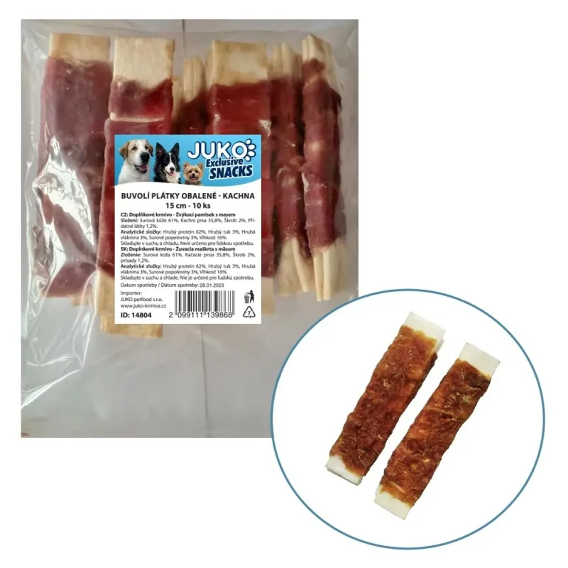 Batoane plate calciu & rata 480/500 g