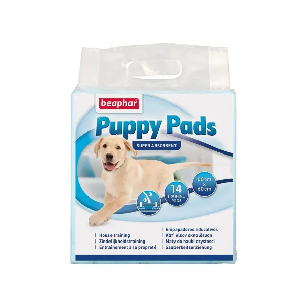 Beaphar Covor Super Absorbant Puppy, 60x60 cm/ 14 buc