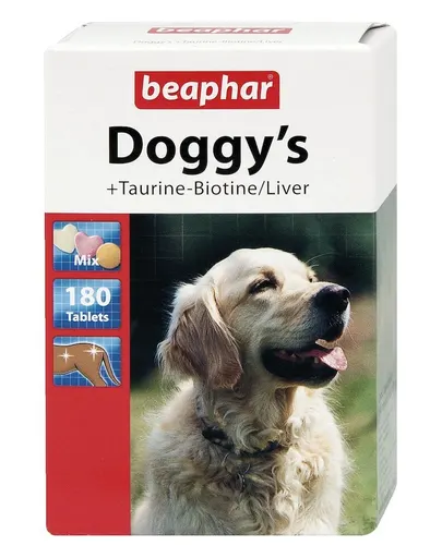 BEAPHAR Doggy`S mix 180 buc tablete vitaminizate pentru câini