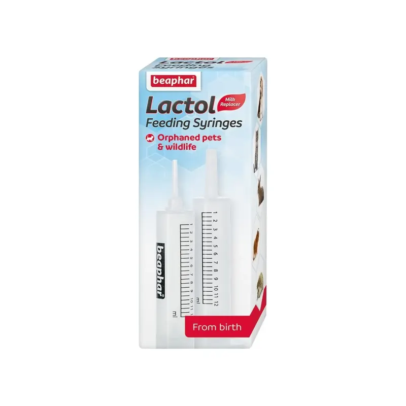 Beaphar Lactol Seringa Hranire Manuala, set 2 buc