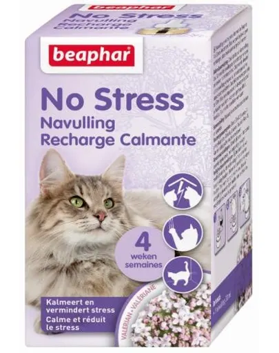 BEAPHAR No Stress Refill pentru pisici 30 ml rezervă difuzor calmant