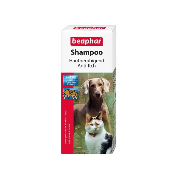 Beaphar Sampon Caini/ Pisici Calming Prurit, Antimancarimi, 200 ml