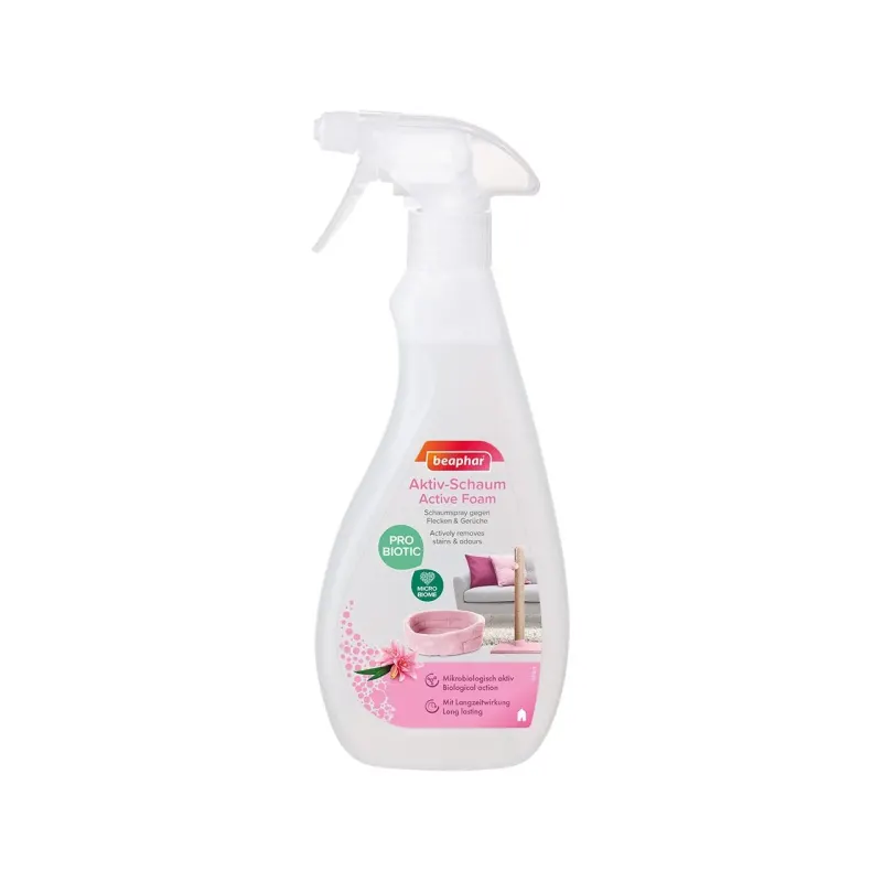 Beaphar Spray Spuma Activa de Curatare pentru Casa, 500 ml