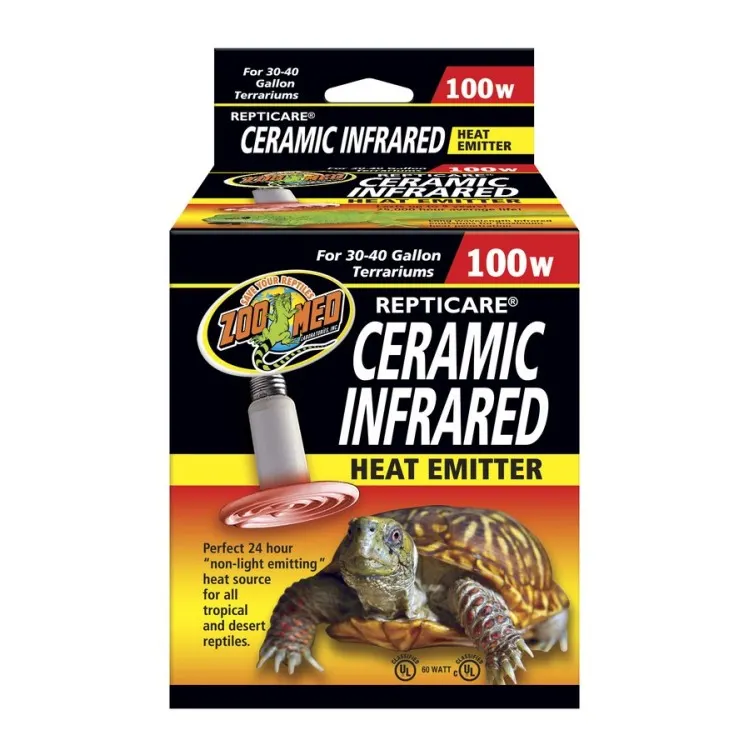 Bec caldura Zoo Med Ceramic Infrared Heat Emitter 100W