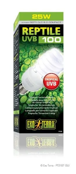 BEC EXO TERRA UVB100 25 W PT2187 5.0 Compact