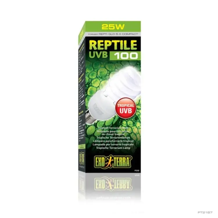 Bec ExoTerra Reptile UVB100 Compact 25W 5.0