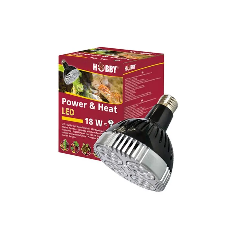 Bec incalzire Hobby Power + Heat LED 18W
