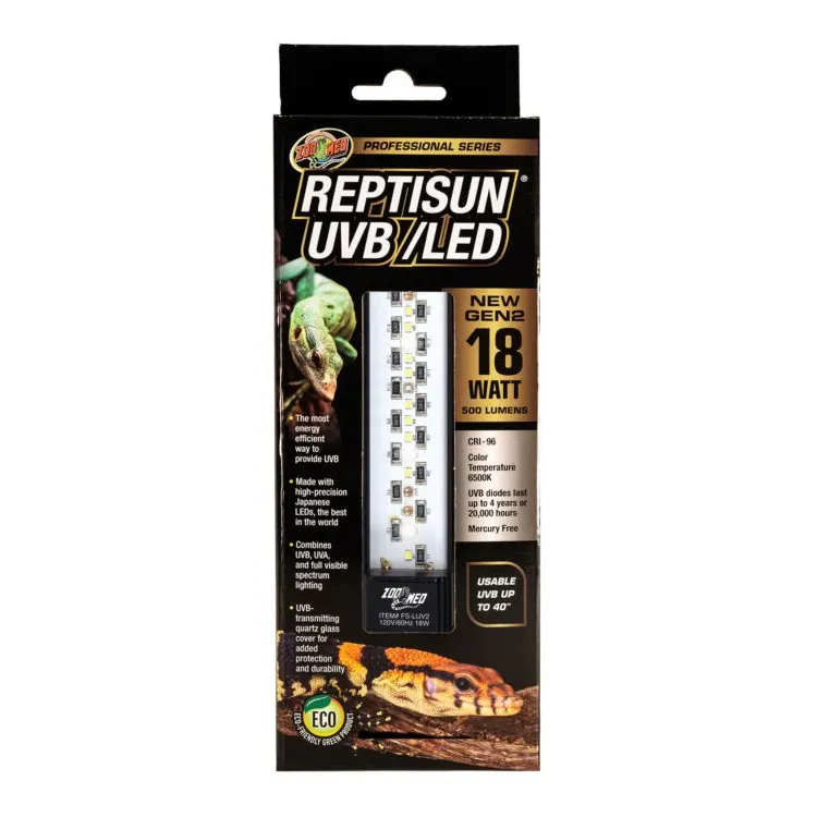 Bec UV ZooMed FS-LUV ReptiSun UVB/LED 18W