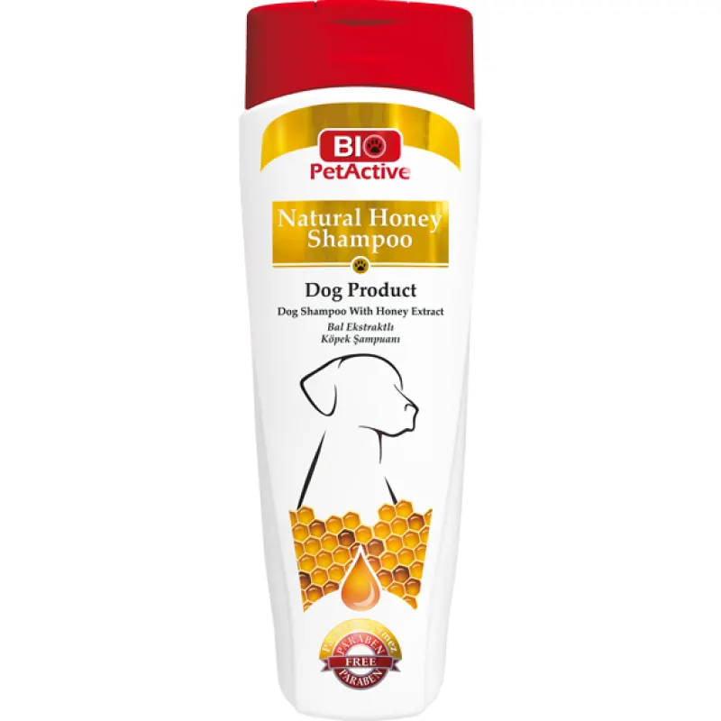 Bio PetActive Natural Honey Shampoo Dogs 400 Ml