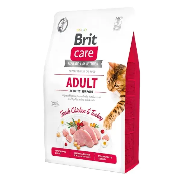 Brit Care Cat GF Adult Activity Support, 2 kg