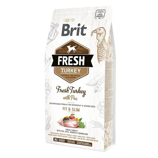 Brit Fresh Turkey and Pea Light Fit and Slim, 2.5 kg