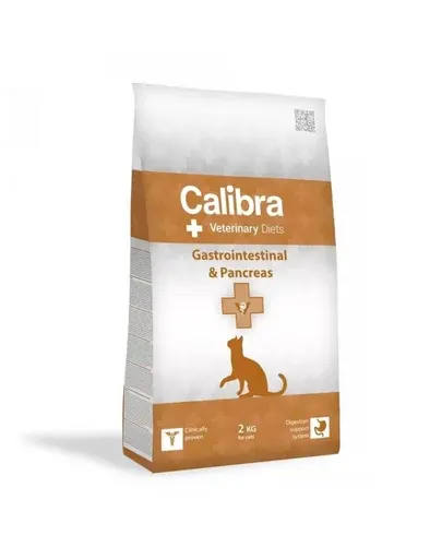 CALIBRA Veterinary Diet Cat Gastrointestinal & Pancreas 2 kg dieta completa pentru feline