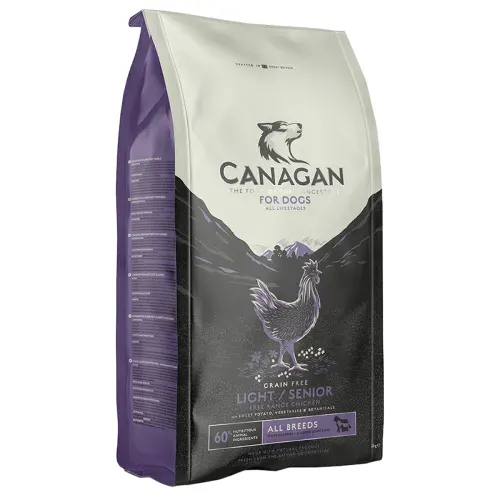 Canagan Dog Grain Free Light Senior, 12 kg