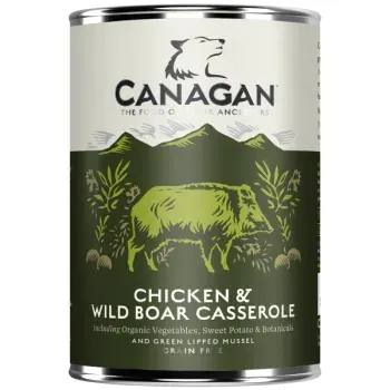 Canagan Dog, Pui & Mistret, 400 g