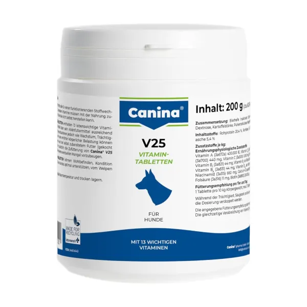 Canina V25 Vitamine Caini, 60 tablete